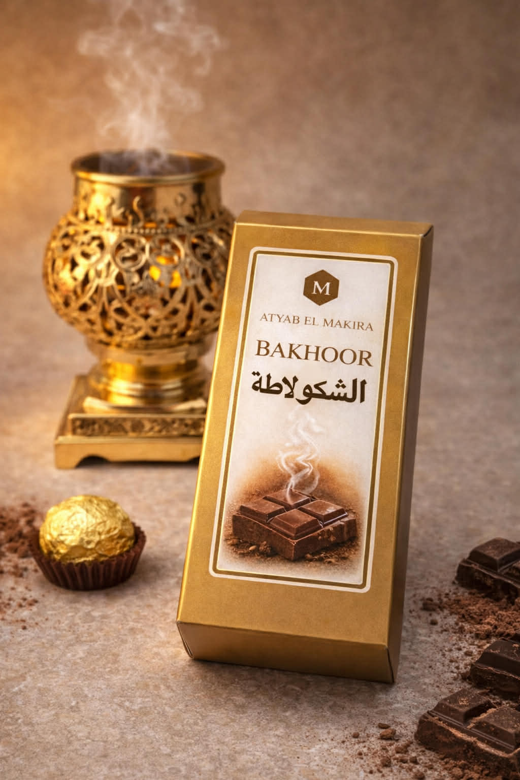 بخور كرات الشوكولاتة